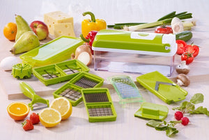 12-in-1 Multifunction Vegetable Chopper & Slicer Set