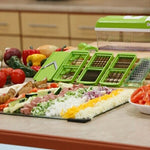 12-in-1 Multifunction Vegetable Chopper & Slicer Set
