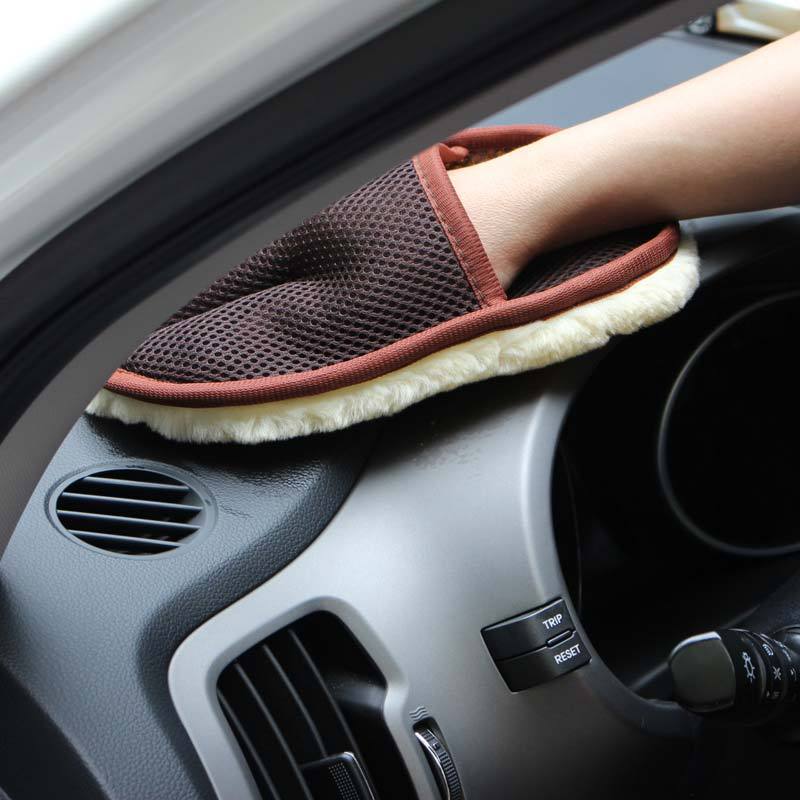 Soft Hair Car Wash Cleaning Gloves
